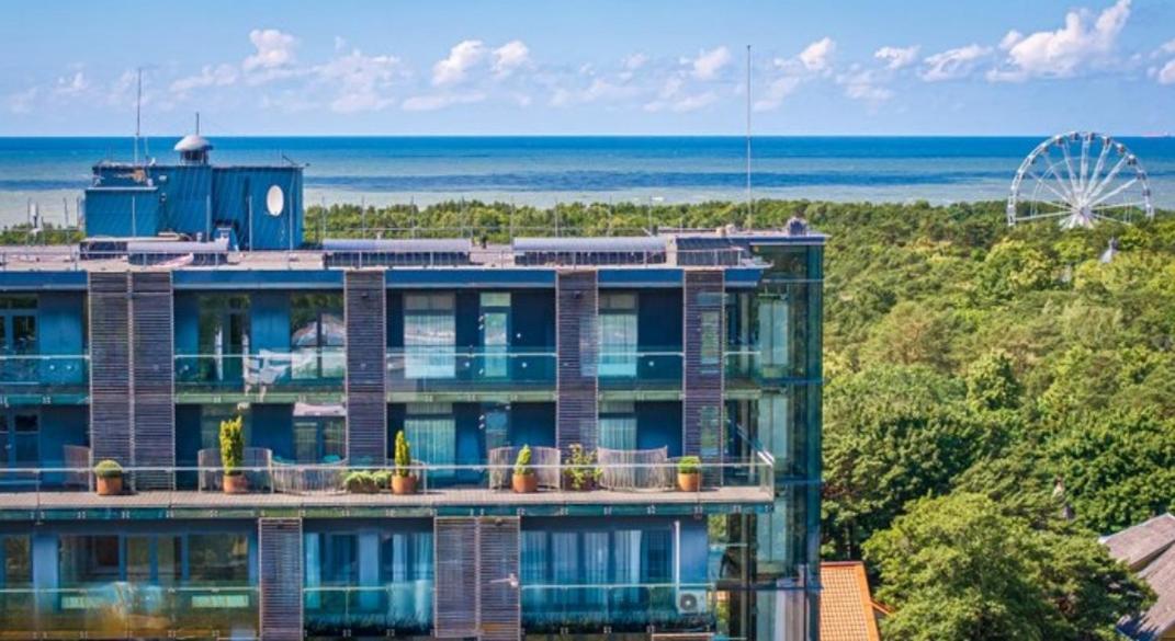 Апартаменты Palanga Sea View Экстерьер фото